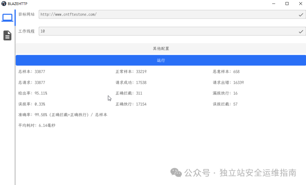 长亭WAF推荐的测试工具-blazehttp