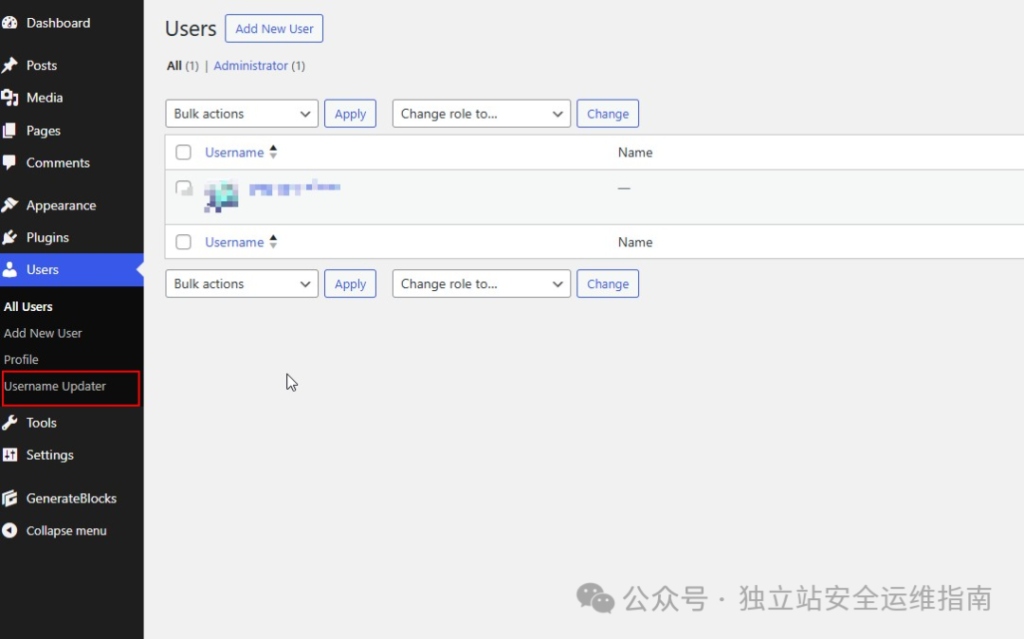 Easy-Username-Updater插件