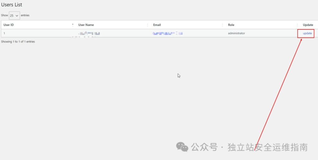 Easy-Username-Updater插件-Update选项